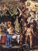 Joachim Wtewael Mars and Venus Discovered France oil painting artist